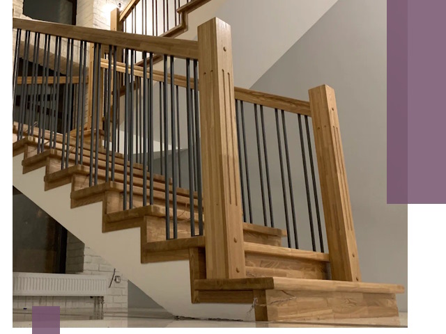 Реставрация деревянных и металлических лестниц в Кропоткине