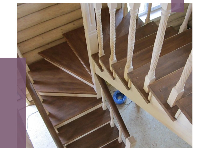 Реставрация деревянных лестниц в Кропоткине от 4561 руб.