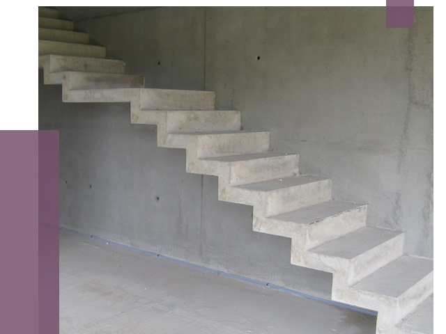 Бетонные лестницы в Кропоткине от 20089 руб. под ключ | ПРОЛЁТ-Крп