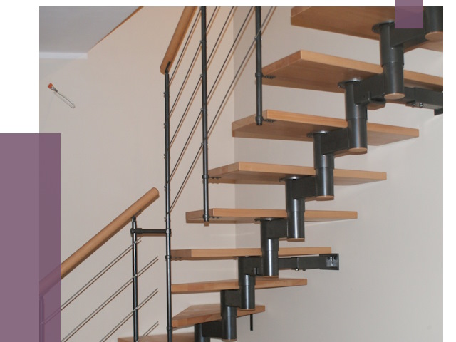 Изготовление модульных лестниц в Кропоткине от 12216 руб. 