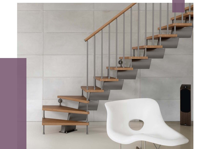 Монтаж модульных лестниц в Кропоткине от 6733 руб. 