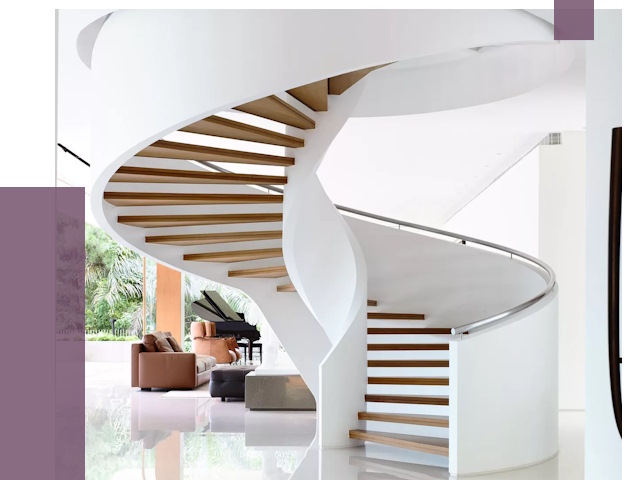 Винтовые лестницы в Кропоткине под ключ от 51580 руб. | ПРОЛЁТ-Крп