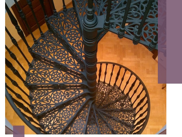 Винтовые лестницы под ключ в Кропоткине: производство и монтаж