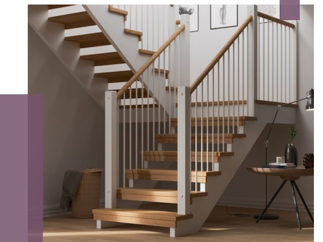 Маршевые лестницы в Кропоткине от 40450 руб. — монтаж | ПРОЛЁТ-Крп