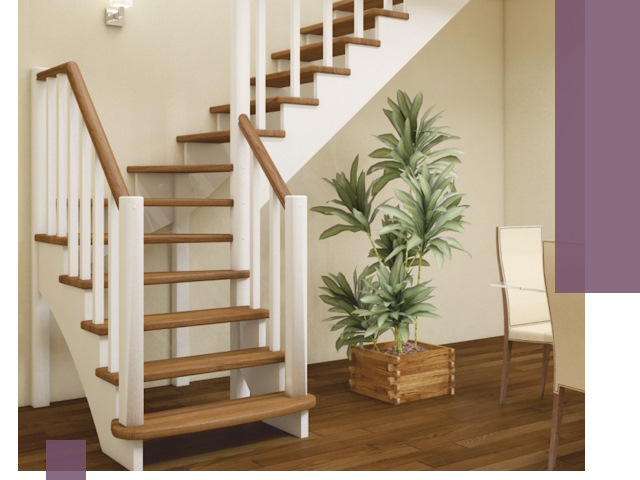 Г-образные лестницы под ключ в Кропоткине — изготовление и монтаж