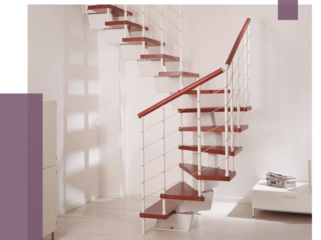 Изготовление лестниц на больцах в Кропоткине от 10316 руб. | ПРОЛЁТ-Крп