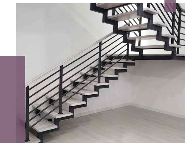 Лестницы на металлокаркасе под ключ в Кропоткине от 13574 руб. | ПРОЛЁТ-Крп