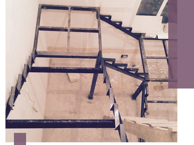 Монтаж лестниц на металлокаркасе в Кропоткине быстро и качественно