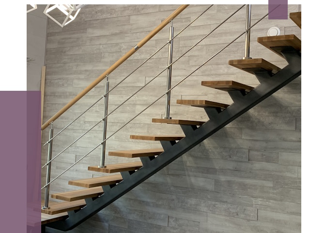 Изготовление лестниц на монокосоуре в Кропоткине от 80900 руб. 