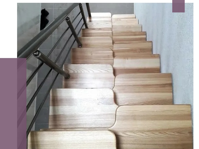 Лестницы гусиный шаг в Кропоткине от 13845 руб. под ключ | ПРОЛЁТ-Крп