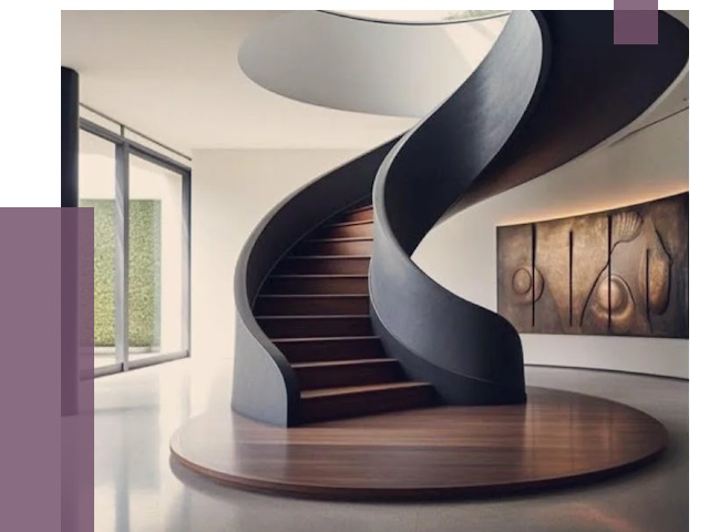 Элитные лестницы под заказ в Кропоткине от 200892 руб. — ПРОЛЁТ-Крп