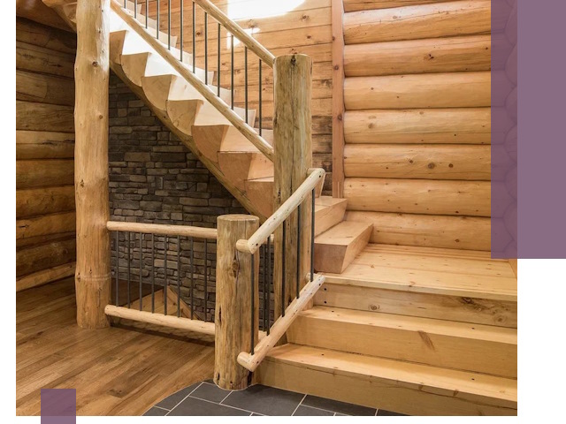 Лестницы в баню под заказ и профессиональный монтаж в Кропоткине