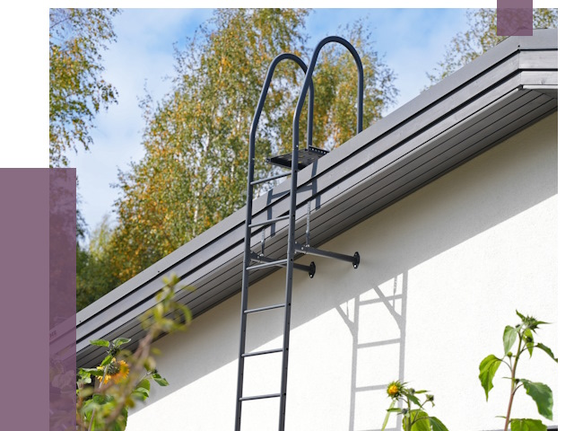 Лестницы на крышу в Кропоткине от 20306 руб. — монтаж и монтаж ПРОЛЁТ-Крп