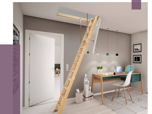 Чердачные лестницы в Кропоткине — от 15474 руб. | ПРОЛЁТ-Крп
