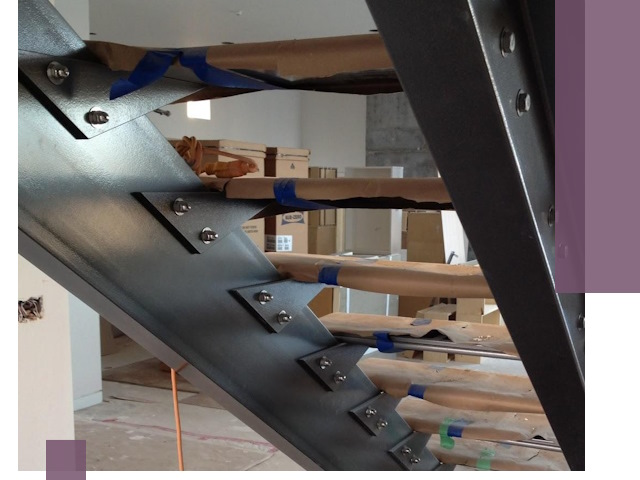 Усиление лестничных конструкций и усиление опор в Кропоткине