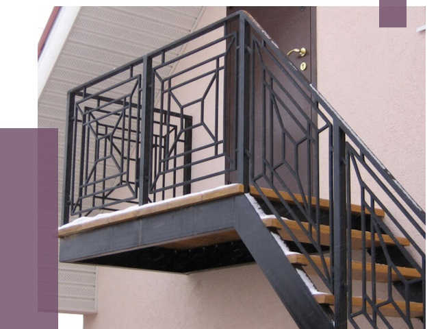 Металлические перила в Кропоткине от 4561 руб.  | ПРОЛЁТ-Крп