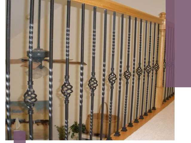 Изготовление и монтаж кованных перил в Кропоткине под ключ