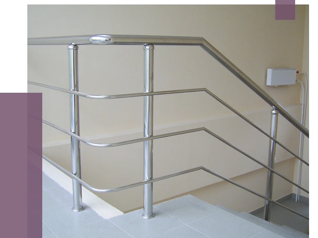 Алюминиевые перила в Кропоткине от 6733 руб. под ключ | ПРОЛЁТ-Крп