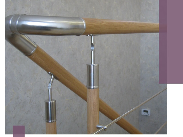 Комбинированные перила на заказ в Кропоткине — монтаж и производство