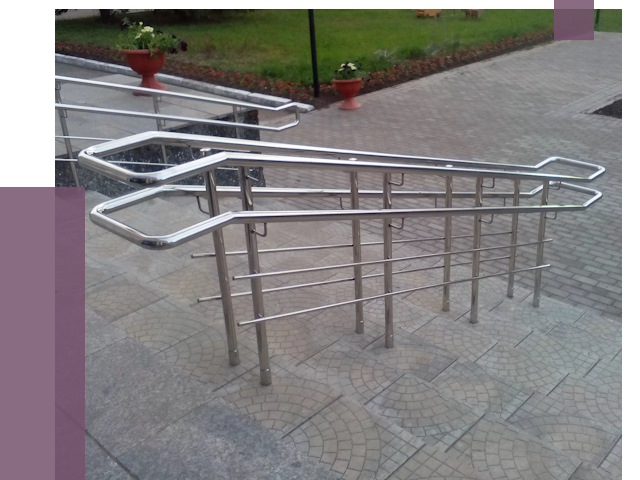 Перила для инвалидов в Кропоткине от 8057 руб. под ключ | ПРОЛЁТ-Крп