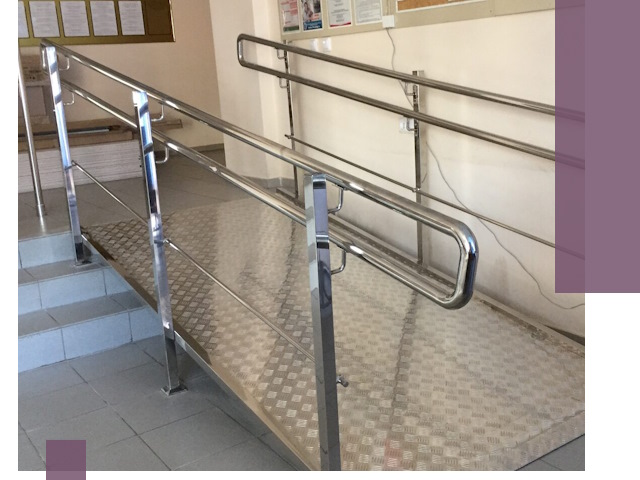 Перила для инвалидов в Кропоткине — надежные поручни и ограждения