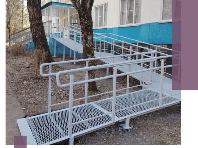 Пандусы под ключ в Кропоткине: изготовление, монтаж и демонтаж