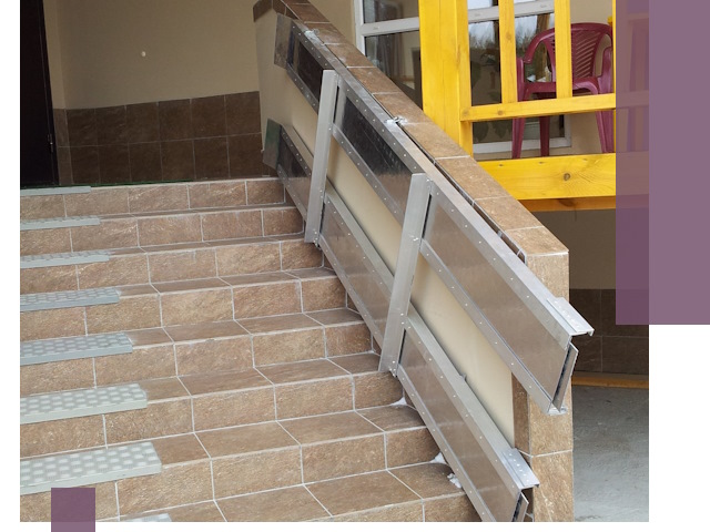 Откидные пандусы под ключ в Кропоткине — монтаж и демонтаж