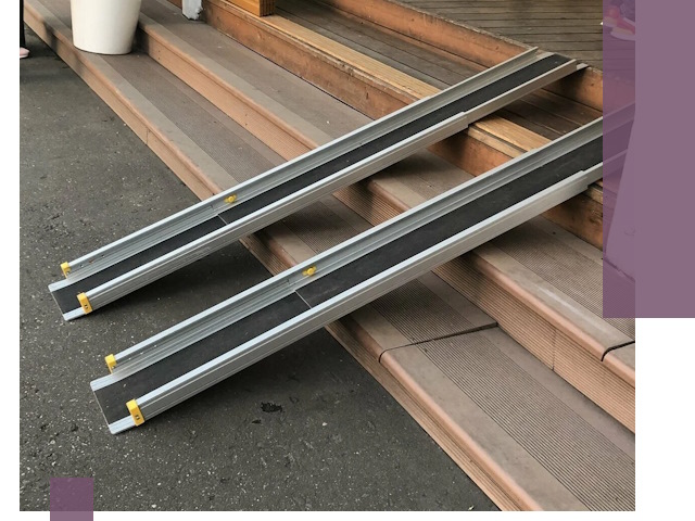 Телескопические пандусы под ключ в Кропоткине — изготовление и монтаж