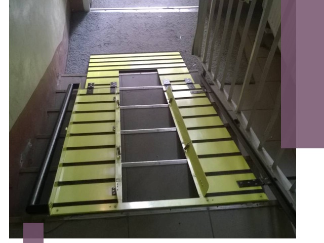 Профессиональный монтаж пандуса в подъезд в Кропоткине