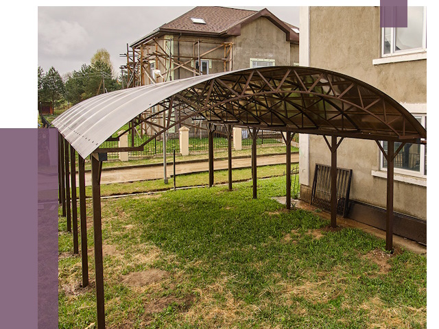 Демонтаж навесов в Кропоткине от 4887 руб. — разборка и вывоз | ПРОЛЁТ-Крп