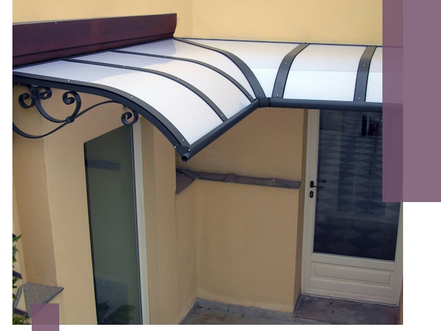 Монтаж козырьков любой сложности в Кропоткине под ключ