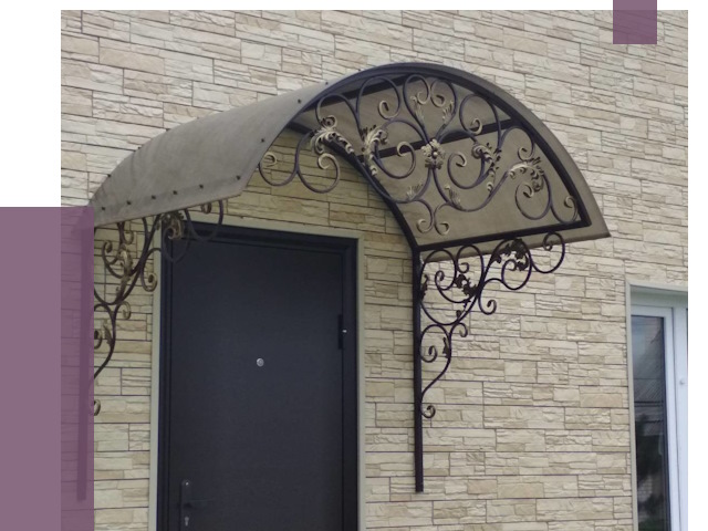 Ремонт козырьков в Кропоткине от 7873 руб.  | ПРОЛЁТ-Крп