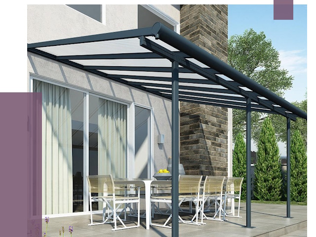 Навесы пристенные в Кропоткине от 9665 руб. — монтаж и установка | ПРОЛЁТ-Крп