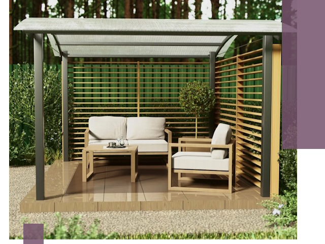 Навесы для дачи в Кропоткине: изготовление, монтаж и демонтаж