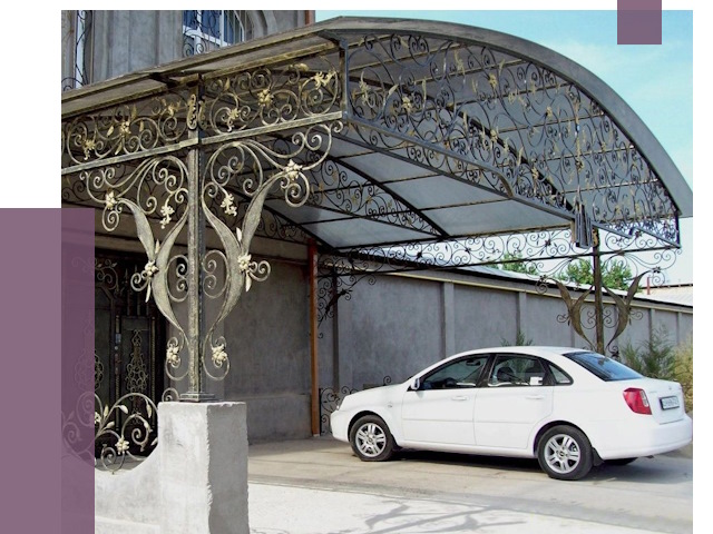 Кованые навесы в Кропоткине от 15474 руб. | ПРОЛЁТ-Крп