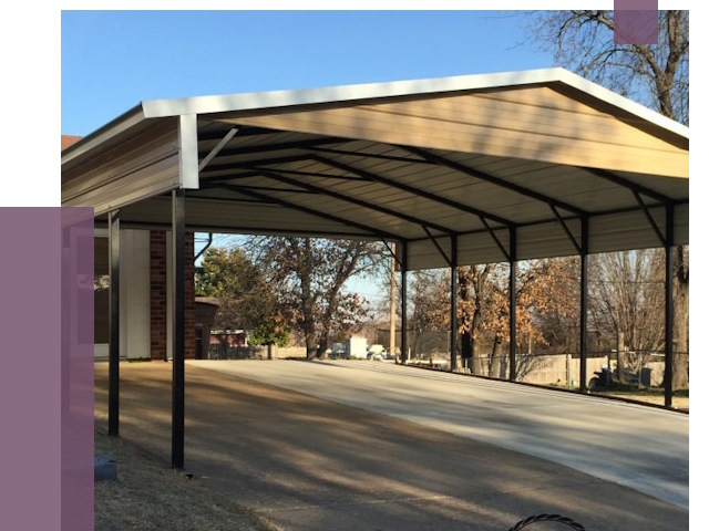 Двускатные навесы в Кропоткине от 8524 руб.  | ПРОЛЁТ-Крп