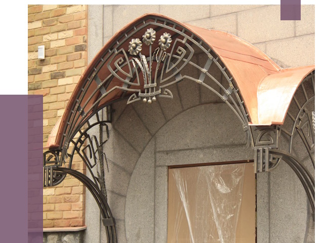 Арочные козырьки в Кропоткине от 15474 руб. 