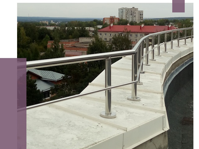 Парапеты и ограждения кровли в Кропоткине от 5267 руб.