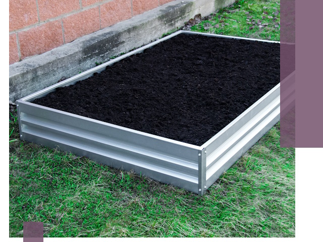 Металлические бордюры для грядок в Кропоткине: прочность и аккуратность
