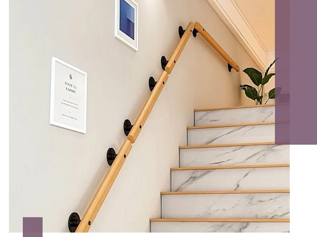 Поручни металлические и деревянные под ключ в Кропоткине