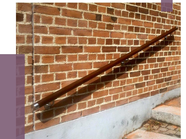 Изготовление пристенных поручней в Кропоткине от 4724 руб. — ПРОЛЁТ-Крп