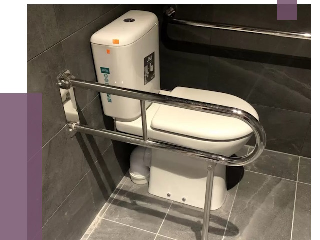 Поручни для санузлов в Кропоткине от 4561 руб. | ПРОЛЁТ-Крп